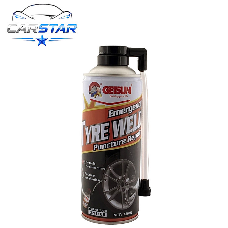 اسپری رفع پنچری لاستیک گتسان مدل G-1116B حجم 450 میلیلیتر